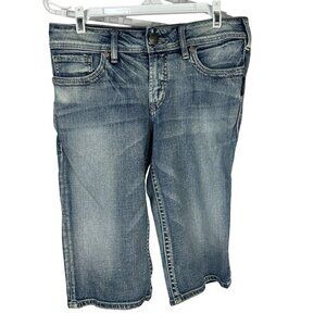 Silver Jeans Co. Suki Bermuda Denim Shorts W29 Womens Casual Wear